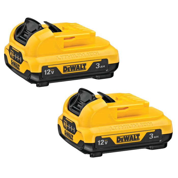 DeWalt 2PK 12V MAX Li-Ion Battery - 3.0Ah