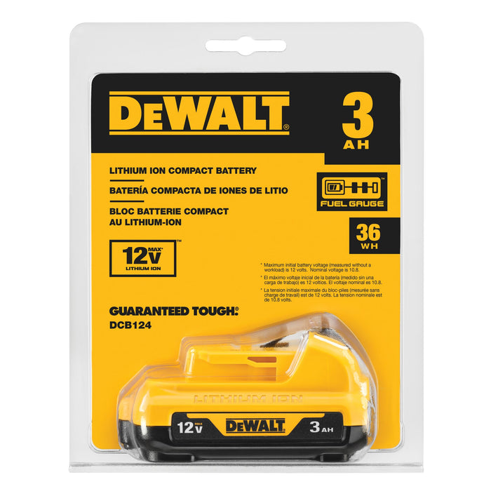 DeWalt 12V MAX Li-Ion Battery - 3.0Ah