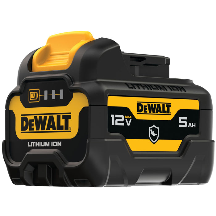 DeWalt 12V MAX Oil-Resistant Li-Ion Battery - 5.0Ah