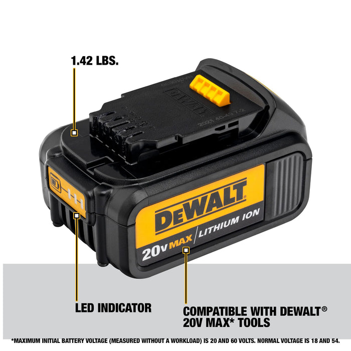 DeWalt 20V MAX Li-Ion Battery - 3.0Ah