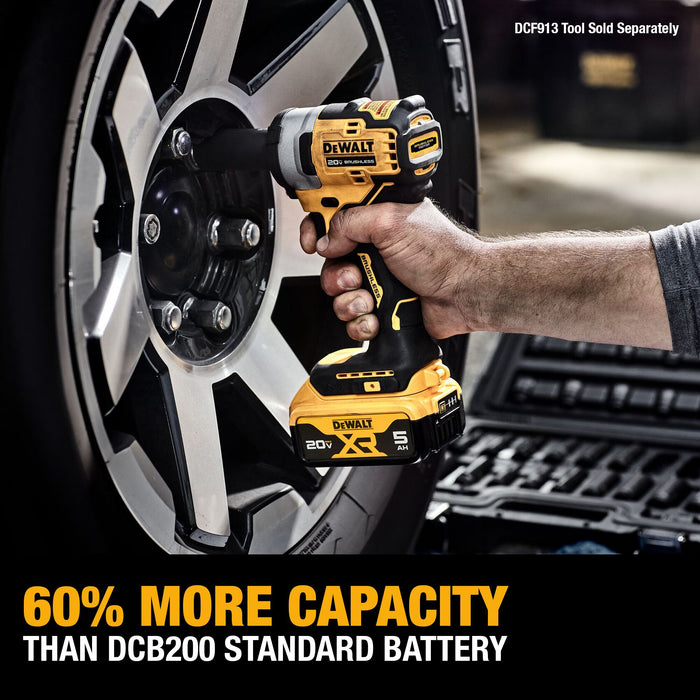 DeWalt 2PK 20V MAX XR Li-Ion Battery - 5.0Ah