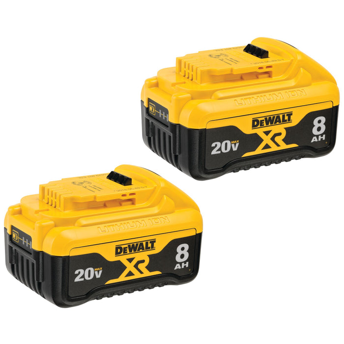 DeWalt 2PK 20V MAX XR® Li-Ion Battery - 8.0Ah