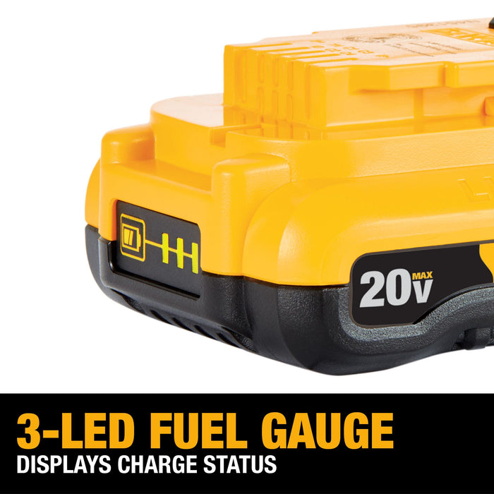 DeWalt 20V MAX Compact Li-Ion Battery - 3.0Ah