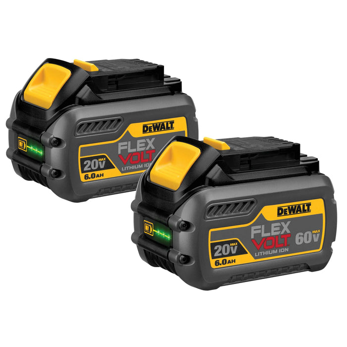 DeWalt 2PK 60V MAX FLEXVOLT Battery - 6.0Ah