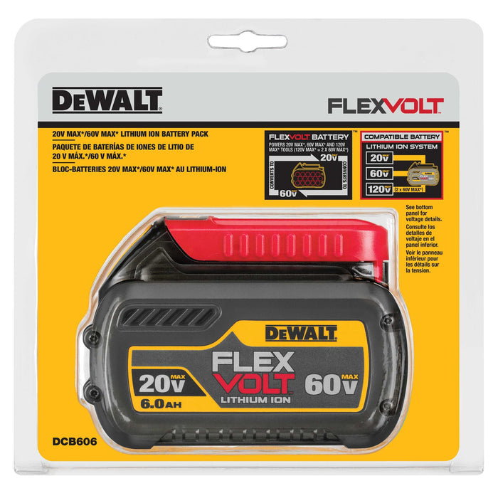 DeWalt 60V MAX FLEXVOLT® Battery - 6.0Ah