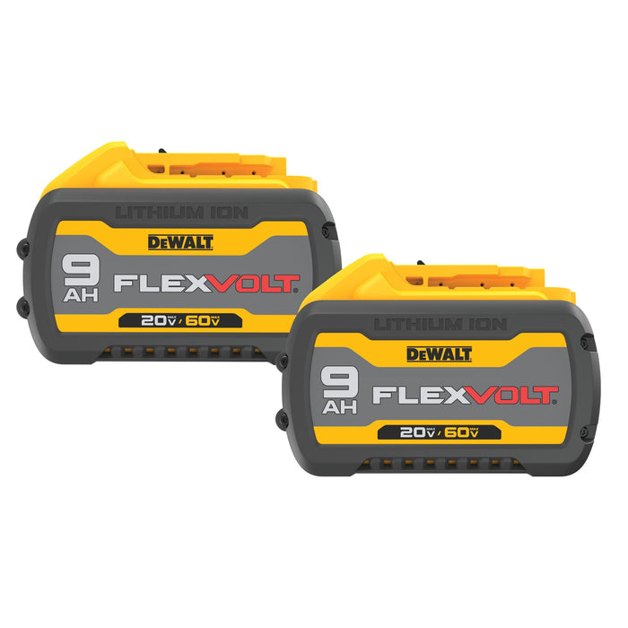 DeWalt 2PK 60V MAX FLEXVOLT® Battery - 9.0Ah