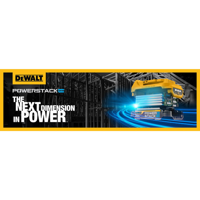 DeWalt 20V MAX POWERSTACK™ Compact Li-Ion Battery - 1.7Ah