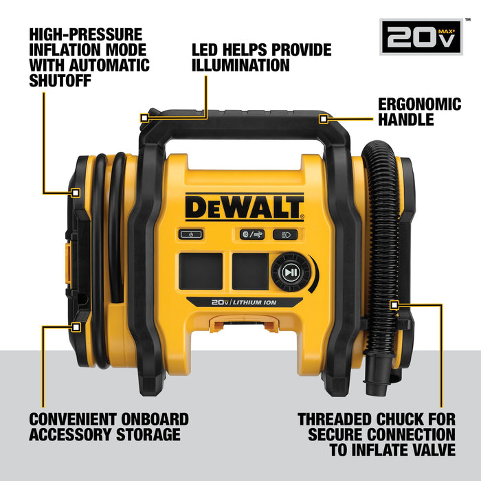 DeWalt 20V MAX Corded/Cordless Air Inflator