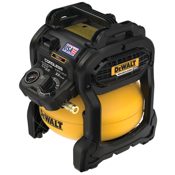 DeWalt 20V MAX Brushless 2.5 Gallon Cordless Compressor - Tool Only