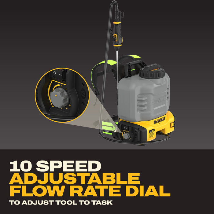 DeWalt 20V MAX Concrete Chemical Sprayer - Tool Only