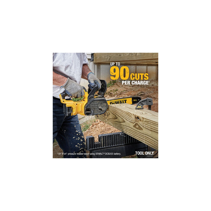 DeWalt 20V MAX XR® Compact 12" Cordless Chainsaw - Tool Only