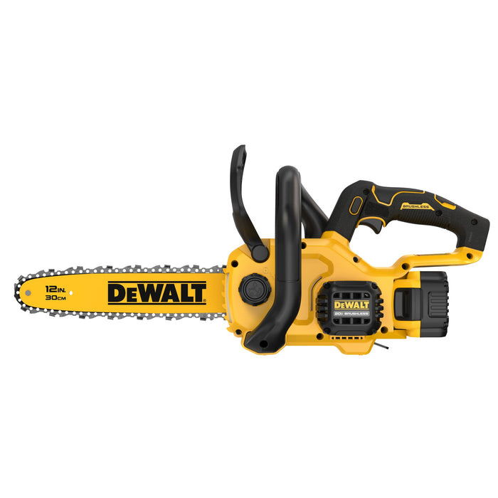 DeWalt 20V MAX 12" Li-ion Brushless Chainsaw Kit