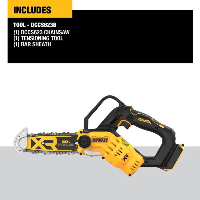 DeWalt 20V MAX Brushless Pruning Chainsaw - Tool Only