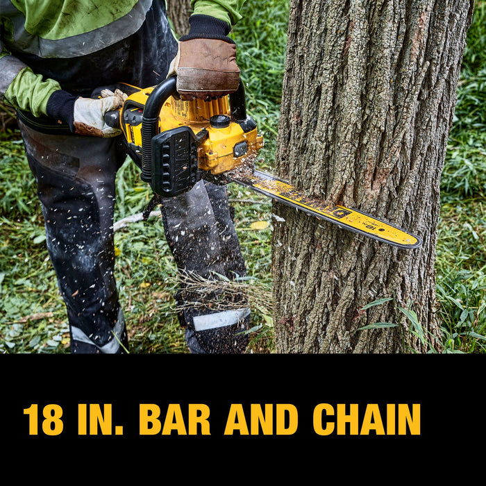 DeWalt 60V MAX FLEXVOLT 18" Chainsaw Kit