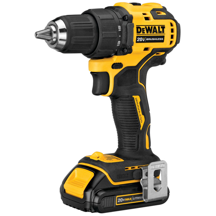 DeWalt ATOMIC™ 20V MAX Brushless Compact 1/2" Drill/Driver Kit