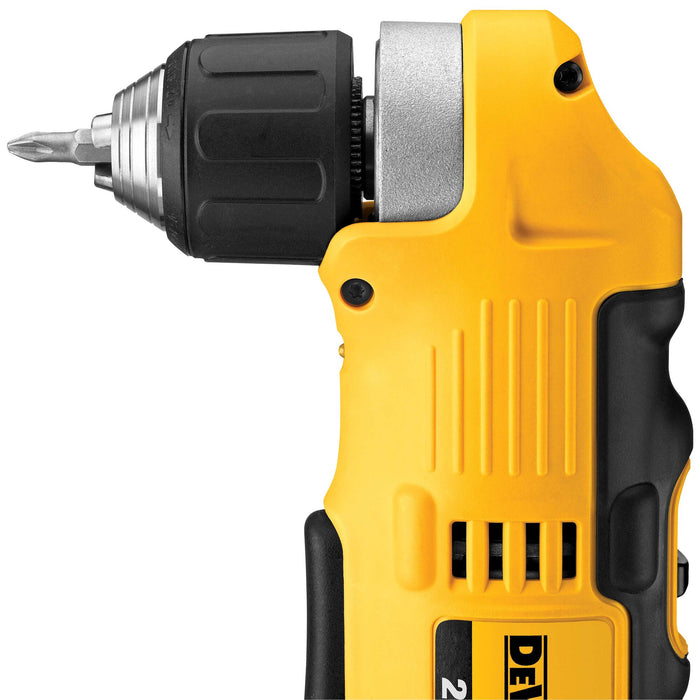 DeWalt 20V MAX 3/8" Right Angle Drill Kit