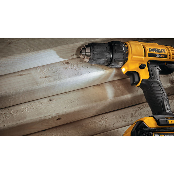 DeWalt 20V MAX Li-Ion Compact 1/2" Drill/Driver Kit