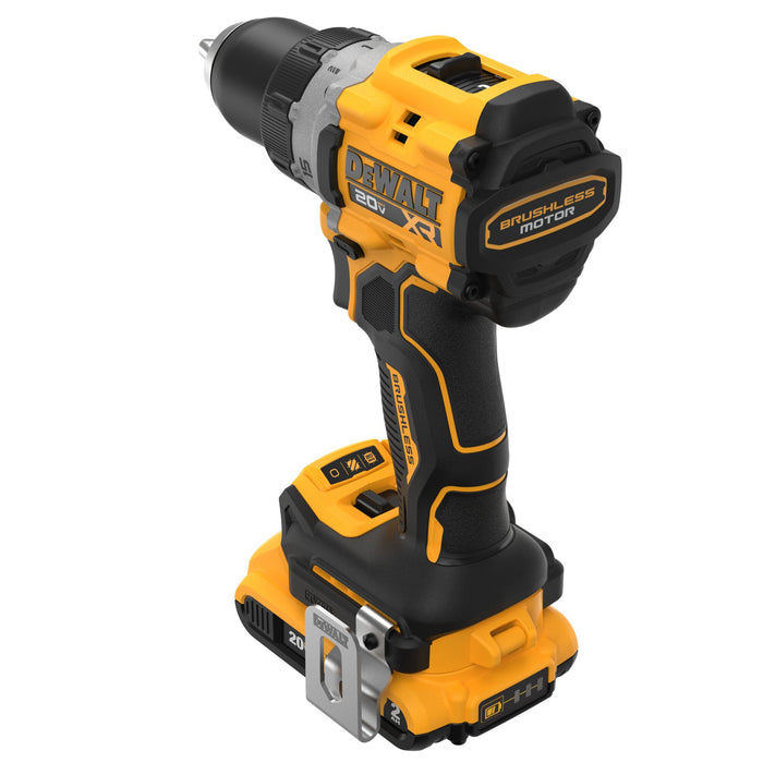 DeWalt 20V MAX XR® Brushless Cordless 1/2" Drill/Driver Kit