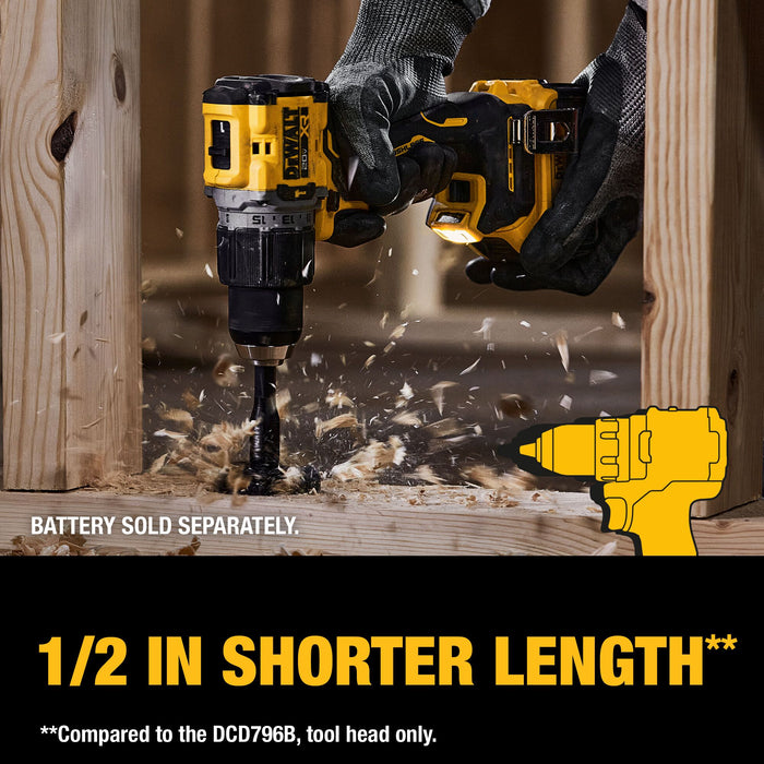 DeWalt 20V MAX XR® Brushless Cordless 1/2" Hammer Drill/Driver - Tool Only