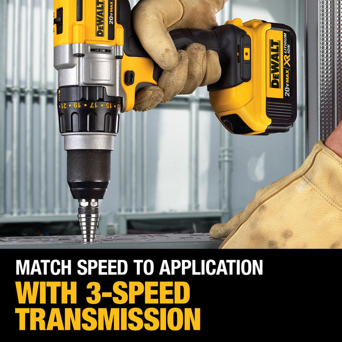 DeWalt 20V MAX Premium 3-Speed Drill/Driver Kit