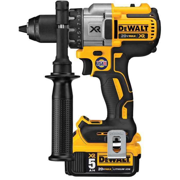 DeWalt 20V MAX XR® Cordless Brushless 3-Speed Drill/Driver Kit