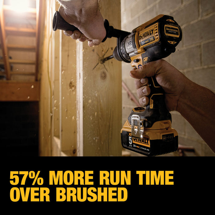 DeWalt 20V MAX XR® Cordless Brushless 3-Speed Drill/Driver Kit