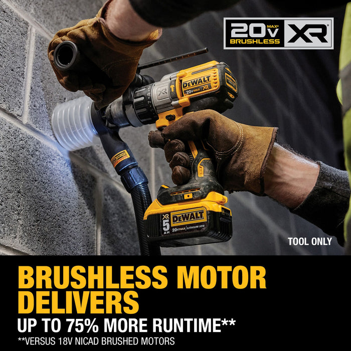 DeWalt 20V MAX XTREME™ 1/2" Cordless Brushless Hammer Drill Kit