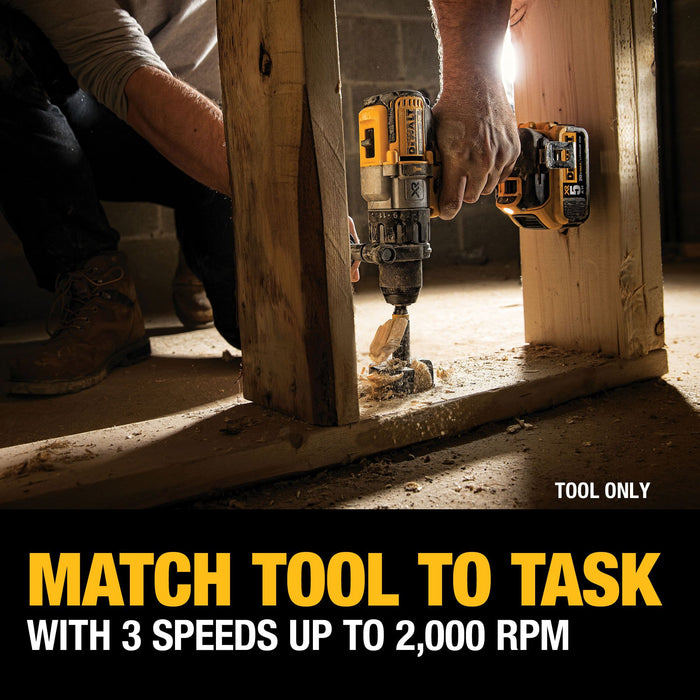 DeWalt 20V MAX XTREME™ 1/2" Cordless Brushless Hammer Drill Kit