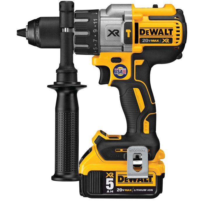 DeWalt 20V MAX XR® Cordless Brushless 3-Speed Hammer Drill/Driver Kit