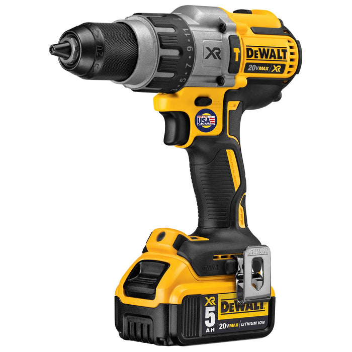 DeWalt 20V MAX XR® Cordless Brushless 3-Speed Hammer Drill/Driver Kit