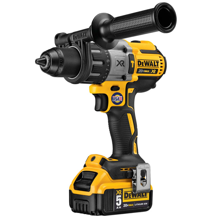 DeWalt 20V MAX XR® Cordless Brushless 3-Speed Hammer Drill/Driver Kit