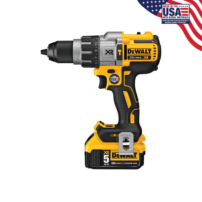 DeWalt 20V MAX XR® Cordless Brushless 3-Speed Hammer Drill/Driver Kit