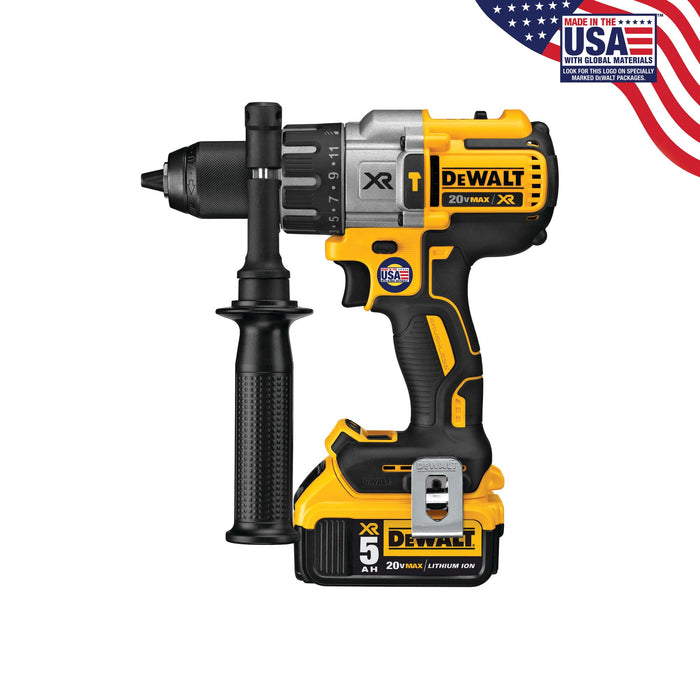 DeWalt 20V MAX XR® Cordless Brushless 3-Speed Hammer Drill/Driver Kit