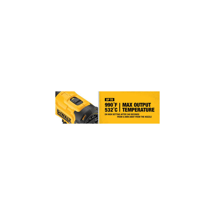 DeWalt 20V MAX Cordless Heat Gun - Tool Only