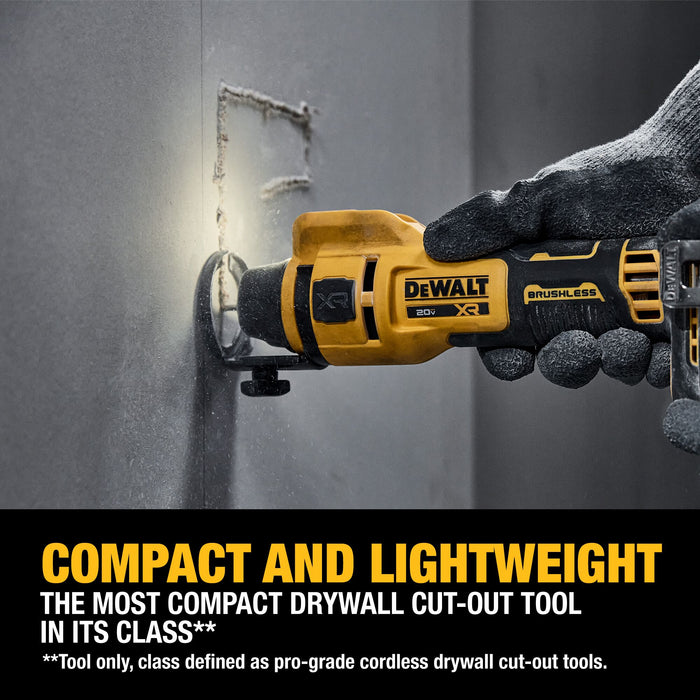 DeWalt 20V XR Brushless Drywall Cut-Out Tool - Tool Only