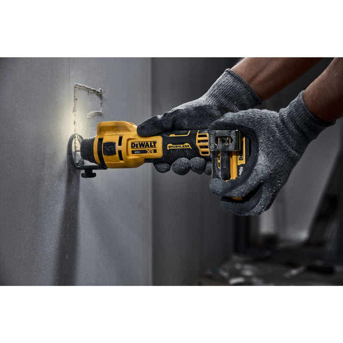 DeWalt 20V XR® Brushless Drywall Cut-Out Tool Kit