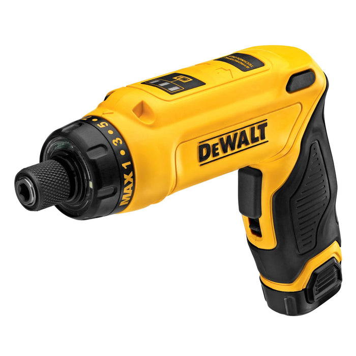 DeWalt 8V MAX Gyroscopic Screwdriver 1 Battery Kit