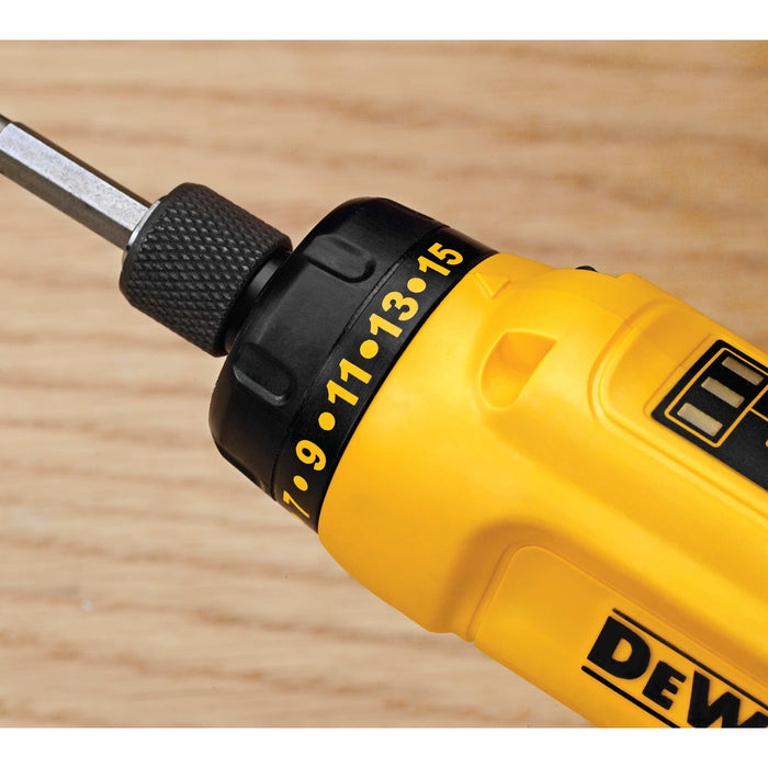 DeWalt 8V MAX Gyroscopic Screwdriver 1 Battery Kit