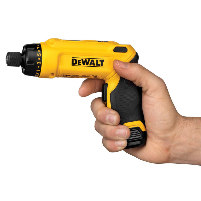 DeWalt 8V MAX Gyroscopic Screwdriver 1 Battery Kit