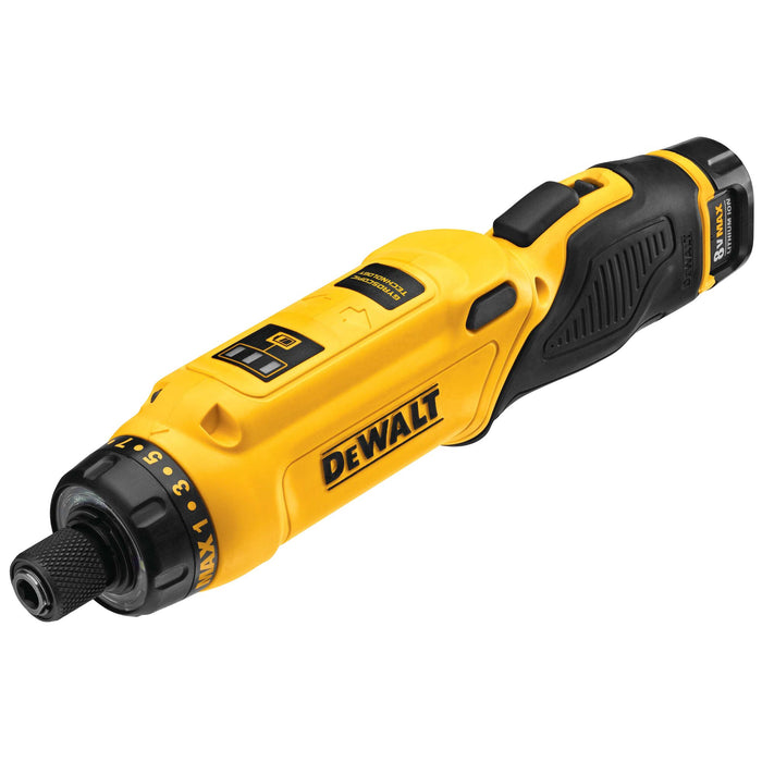 DeWalt 8V MAX Gyroscopic Screwdriver 2 Battery Kit