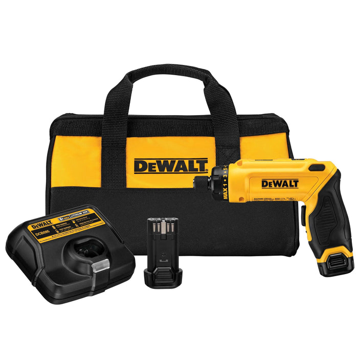 DeWalt 8V MAX Gyroscopic Screwdriver 2 Battery Kit