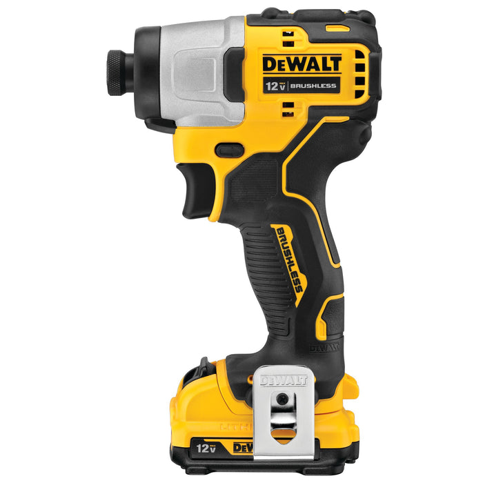 DeWalt XTREME™ 12V MAX Brushless 1/4" Cordless Impact Driver Kit