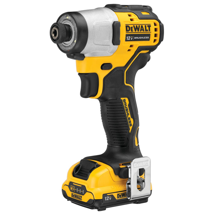 DeWalt XTREME™ 12V MAX Brushless 1/4" Cordless Impact Driver Kit