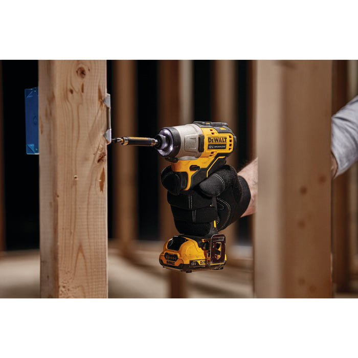 DeWalt XTREME™ 12V MAX Brushless 1/4" Cordless Impact Driver Kit