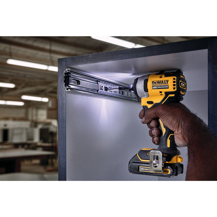 DeWalt ATOMIC™ 20V MAX Brushless Compact 1/4" Impact Driver - Tool Only