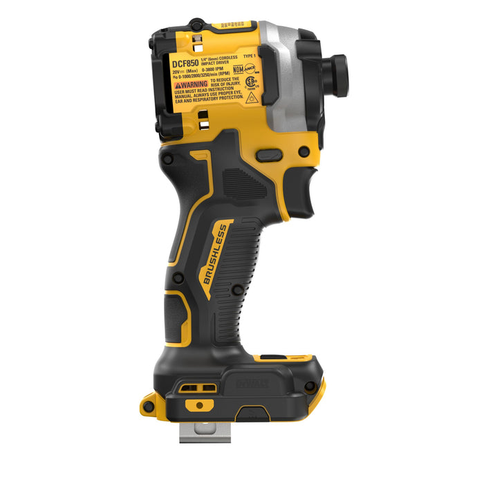 DeWalt ATOMIC 20V MAX Cordless 3-Speed 1/4" Impact Driver - Tool Only