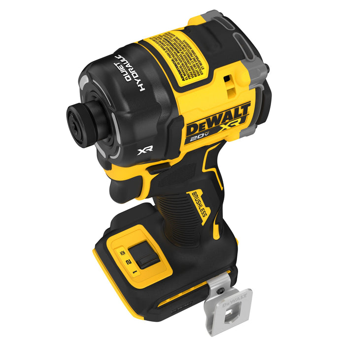 DeWalt 20V MAX XR Brushless Cordless 1/4" Quiet Hydraulic Impact Driver - Tool Only