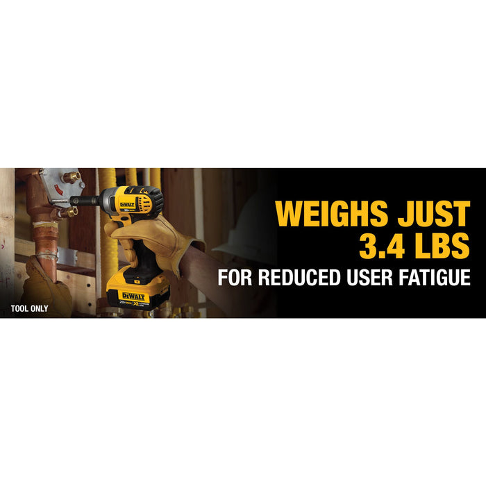 DeWalt 20V MAX 1/2" Impact Wrench - Tool Only