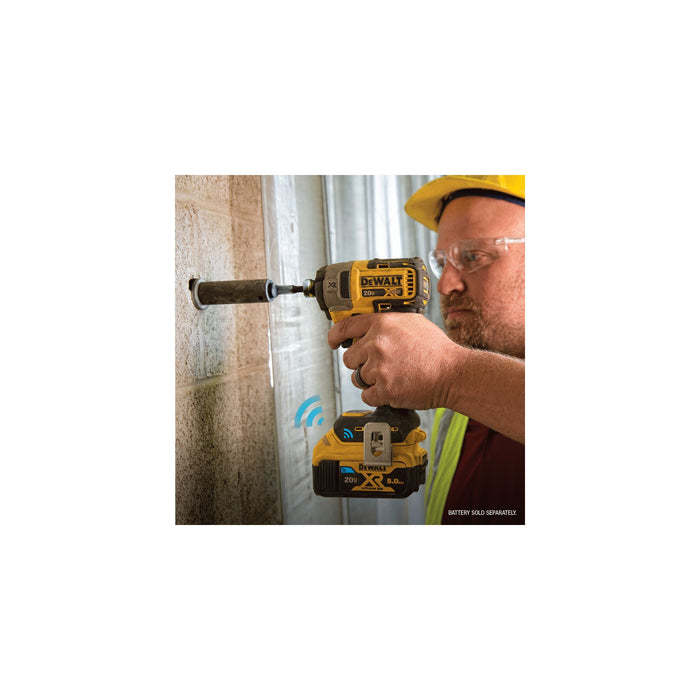 DeWalt 20V MAX XR® Brushless TOOL CONNECT™ 1/4" Impact Driver - Tool Only