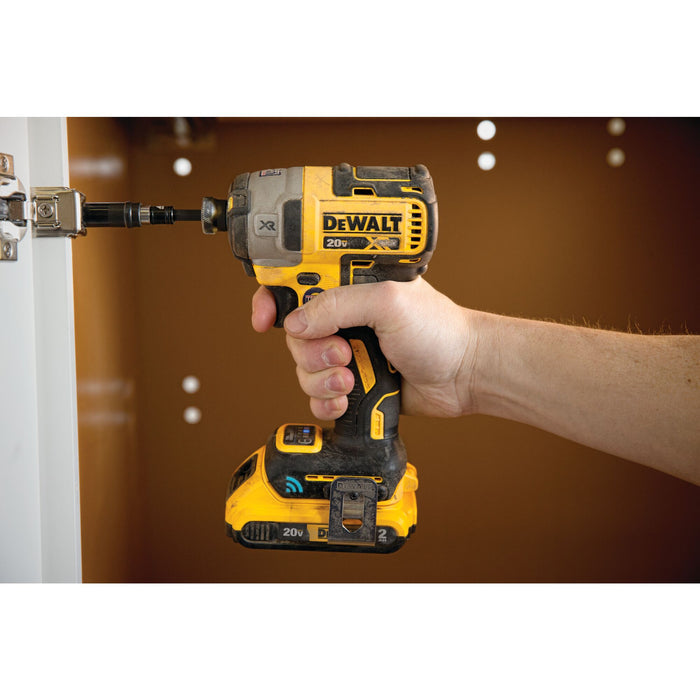DeWalt 20V MAX XR® Brushless TOOL CONNECT™ 1/4" Impact Driver Kit